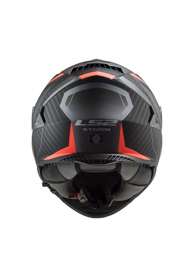 Ls2 Storm Racer Mat Tıtanıum Turuncu Kask