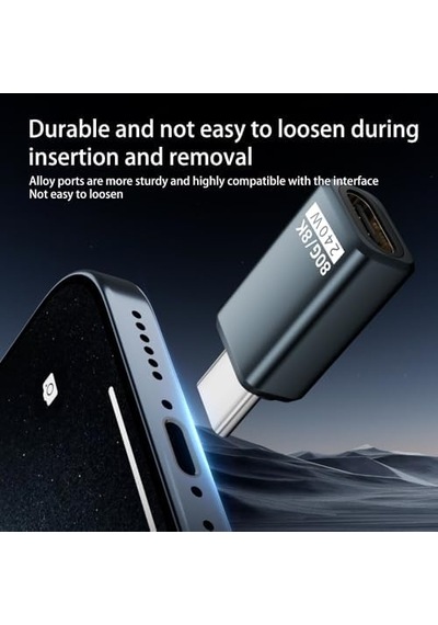 240w Usb-c Adaptör 80gbps Veri Aktarımı & 8k Görüntü Desteği İle Ultra Hızlı Şarj