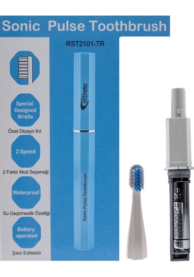 Dentindex Sonic RST2101-TR Pulse Diş Fırçası Mavi