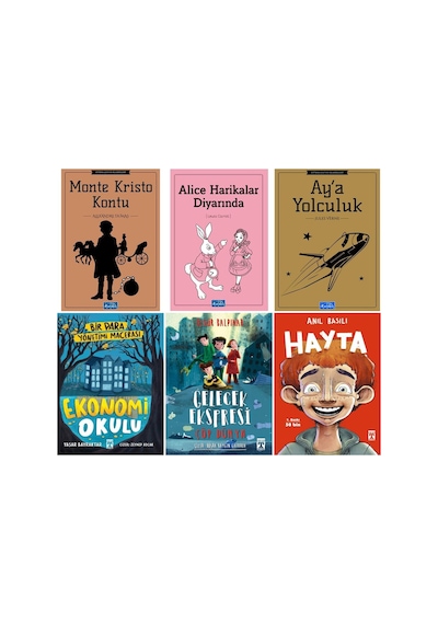 Ortaokul 4.5.ve 6.sınıf Ekonomi Okulu,gelecek Ekspresi - Çöp Dünya, Hayta.6 Kitap Set