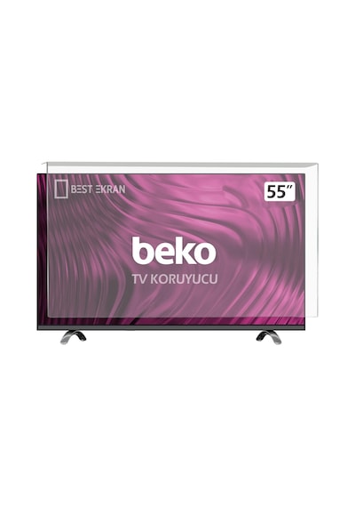 Bestekran Beko Uyumlu 55" İnç 140 Ekran Tv Ekran Koruyucu Panel