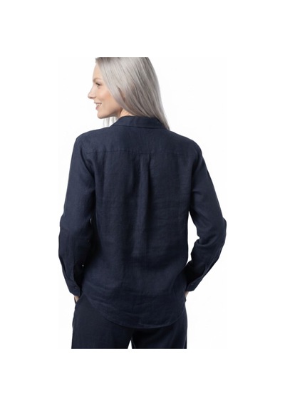 LOFT Regular Fit Kadın Gömlek U.kol Lf2042205 Q1.v1 Lacivert