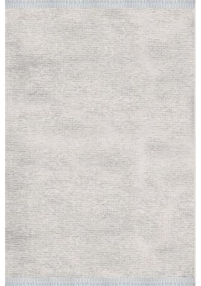Çam Halı Crea Decolux Azade 8208 Beyaz Özel Kaymaz Tabanlı Pamuk Dokuma Kilim