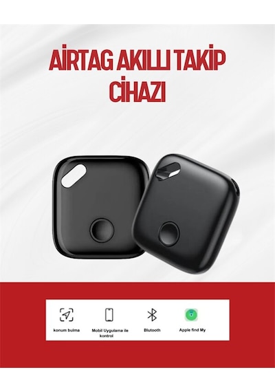 İos & Android Uyumlu Smart Tag Uzun Pil Ömrü Bul Uygulaması İle Entegre Akıllı Takip Cihazı