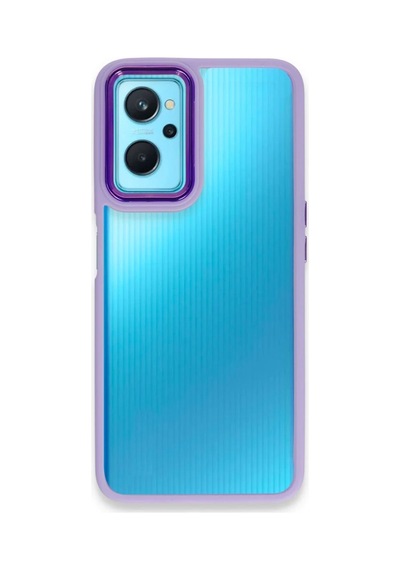 Realme 9i 4g Kılıf Dora Kapak - Lila 0.2M-Çok Renkli