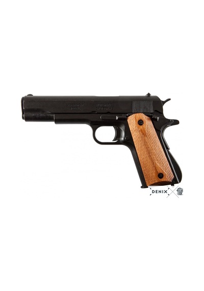 Denix Dekoratif Replika Otomatik 45 Kalibre M1911a1 Tabanca, Amerika 1911