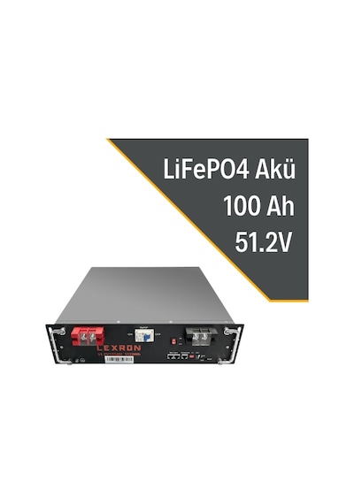 Lexron 100ah 51.2v Premıum Serıes Lityum Akü