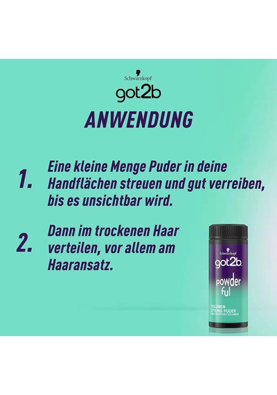Got2b Schwarzkopf Powder' Full Hairline Powder Hacim 10 G