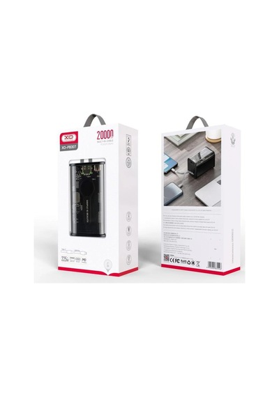 Özel Seri Dijital Destek Enerji Kaynağı Günlük Kullanım 20000 Mah Powerbank 22.5w Çok Renkli