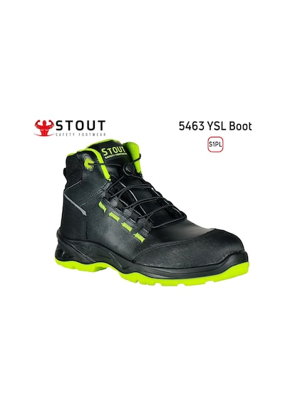 Stout İş Ayakkabısı Kompozit Burunlu Epl 5463 S3 Ysl - 42 Yeşil