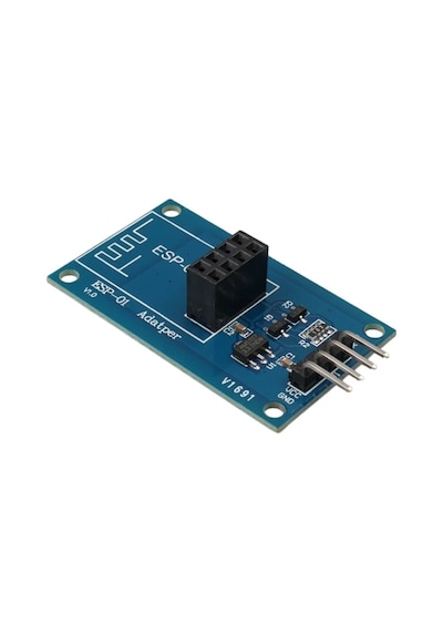 Esp-01 Esp8266 Seri Wifi Modül Adaptörü 3.3v - 5v Voltaj Dönüştürücü Kartı