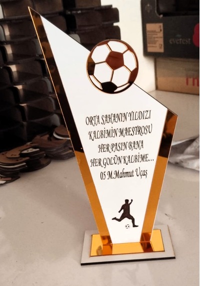 Hediyelik Plaket Dövüş Sporları Masa Tenisi Futbol Basketbol Voleybol Masa Tenisi Vb. Beyaz