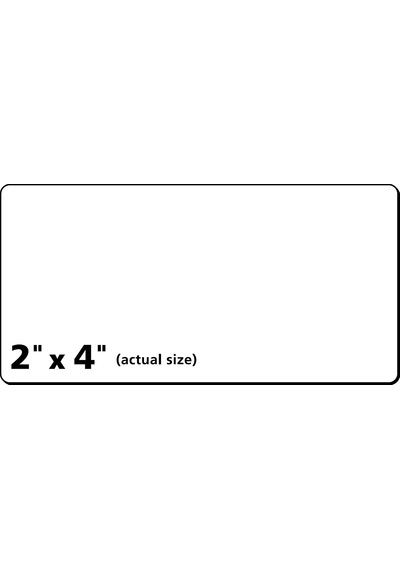 Avery 30609" Beyaz "etiket Baskı Etiketten Baskı Beyaz, Kağıt, Lazer, 2 X 4, 2500 Adet S , 250 Yaprak Diğer
