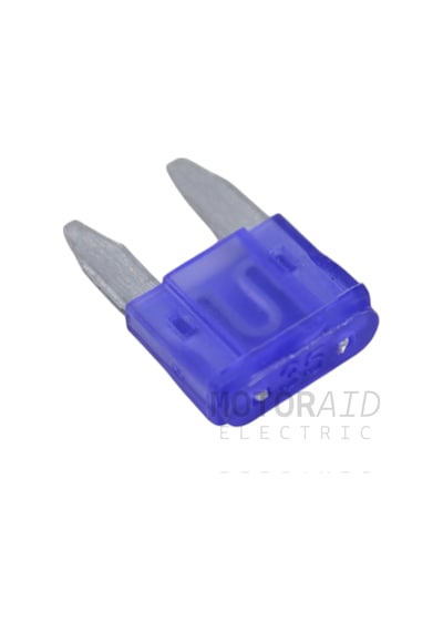 100 Adet 35a Mor Mini Oto Bıçak Sigorta 12v - 32v Dc 35