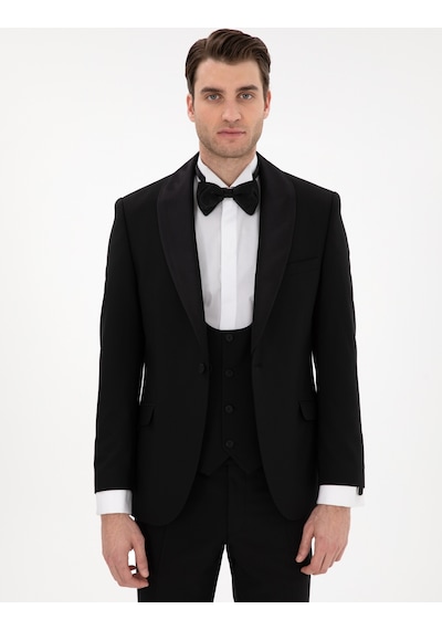 Pierre Cardin Erkek Siyah Smokin 50306221-vr046 Siyah