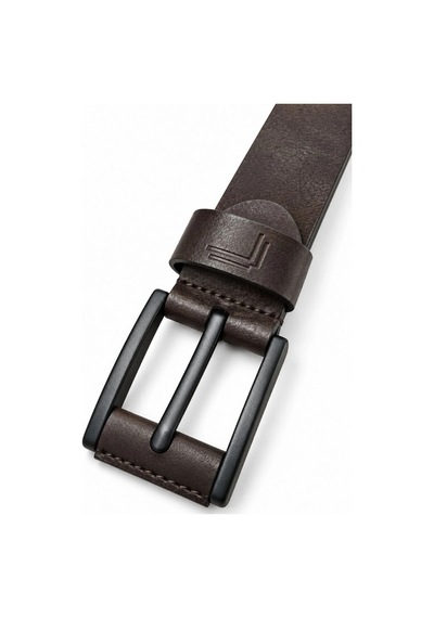 Ertaş Trend Store Erkek Koyu Kahverengi 4 Cm Metal Tokalı Kot Ve Kumaş Pantolon Kemeri Çok Renkli