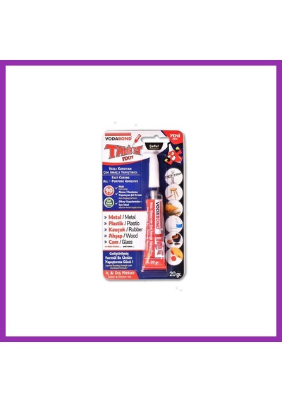 Bezos 20gr Tamir-et Güçlü Yapıştırıcı 1 Adet Bty Çok Renkli