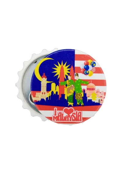 Malezya Temalı Magnet Kapak Açacak