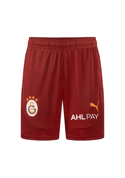 Galatasaray Puma A Takım Antrenman Şort 77968901 Sarı - Kırmızı
