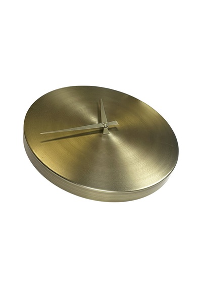 Koçtaş 35 Cm Sivama Metal Altin Duvar Saati