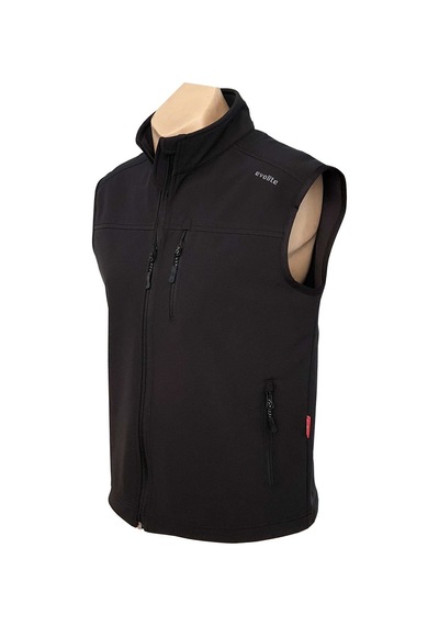 Evolite Krypton Softshell Yelek Siyah - Vizon
