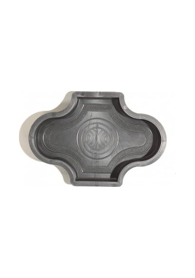 Plastik Parke Taşı Kalıbı Tekli Barok 1 4,5 Cm (10 Adet)