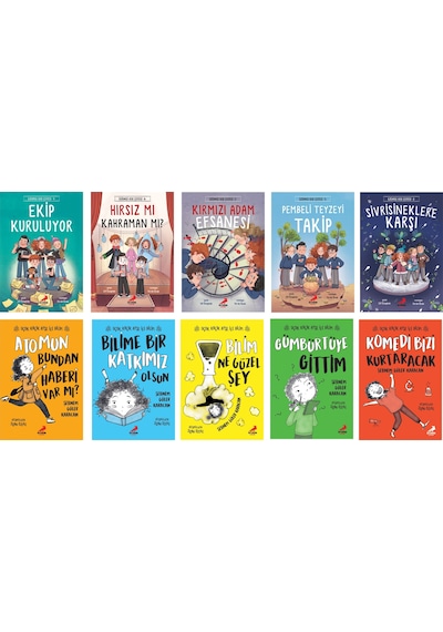 Erdem 4.Sınıflar için 10 Lu Hikaye Seti + Kitap Okuma Not Defteri