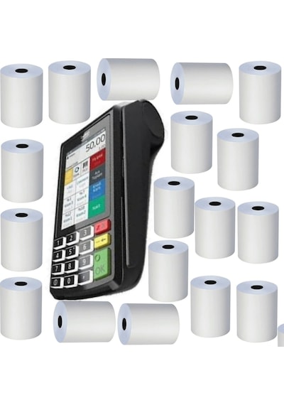 Termal Yazar Kasa Pos Rulo 56 MMx16 M 10'lu 2 Paket 20 Adet