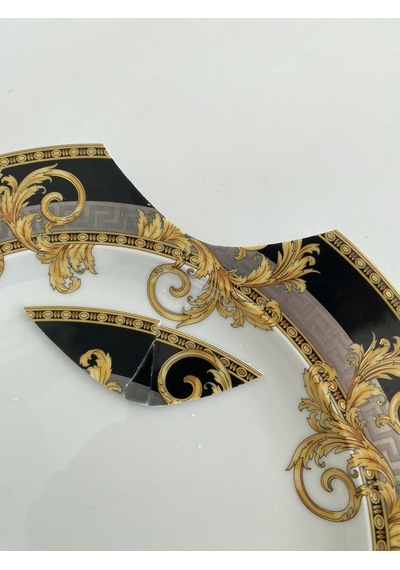 Versace Prestige Gala Düz Tabak 27 Cm 19325-403637-10227 Kırık