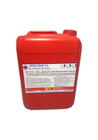 Zemin Temizleme Makinası Deterjanı Mix Clean - Konsantre 10 Kg