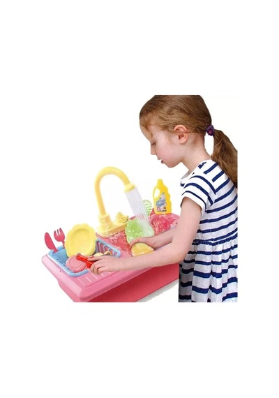 Pilli Mutfak Lavabo Oyun Seti
