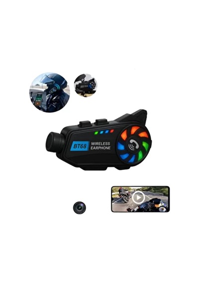 Motosiklet Kask Kamera Sistemi Gece Görüş Destekli Bluetooth Ve Uzun Pil 12748158