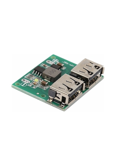 6-24V To 5V 3A Dual Usb Çıkış Voltaj Düşürücü Hw-681 2Xusb Çıkış