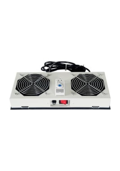 Lande 2'li Fan Modülü Termostat Switchli Duvar Tipi İçin Ln-fan-thm-2fwm-lg