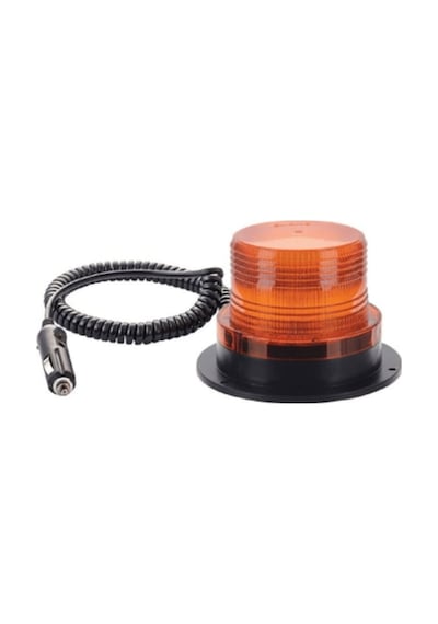 12V-24V Uyumlu Tepe Çakar Lamba Ledli Sarı Renk 3 Fonksiyonlu