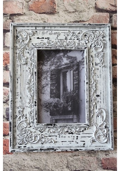 Neiwel Vintage Cua Resim Ve Ayna Çerçevesi Beyaz