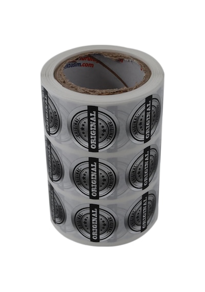 Original Orjinal Etiketi Pp Metalize 25mm Çapında 1000 Adet Ürünlerinizin Kontrol Edildiğini Belirtin. Çok Renkli
