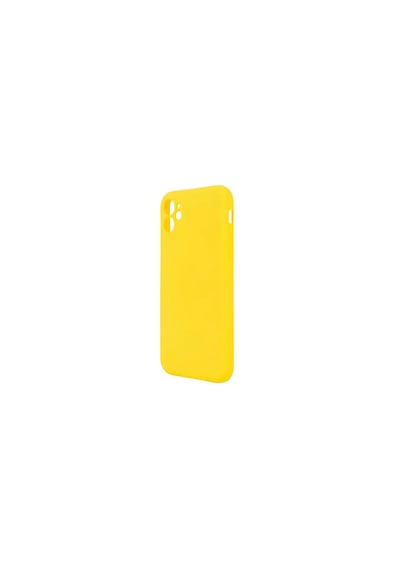 Ithınk Apple Uyumlu iPhone 11 Kamera Korumalı Kapak Sarı