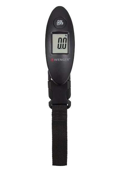 Wenger 611883 Mini Dijital Bavul Tartısı, Siyah Çok Renkli