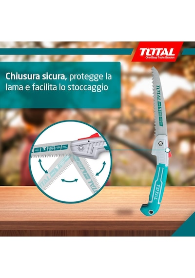 Tr Thfsw18026 180mm Katlanır Testere, Anti-pinch Fonksiyonlu