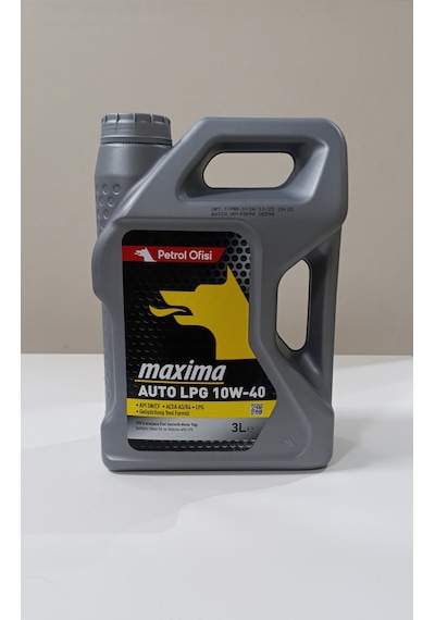 Petrol Ofisi Auto Lpg 10W-40 Motor Yağı 3 L