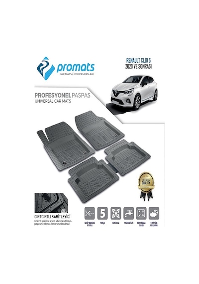 Renault Clio 5 4d Oto Paspas 2020 Ve Sonras Profesyonel Siyah