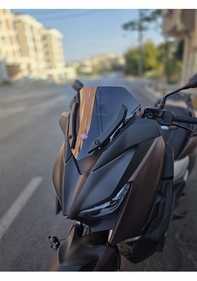 Motocam Yamaha Xmax Ön Cam 2018-2022 Model 36cm Siyah Renkli 4mm Sportif