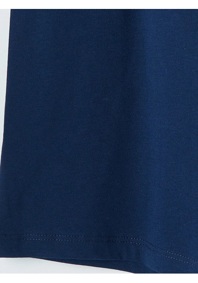 Lc Waikiki Sarı Baskılı Erkek Çocuk Şortlu Pijama Takımı