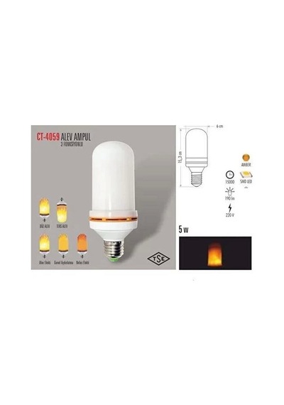 Cata Alev Ampul 5w E-27
