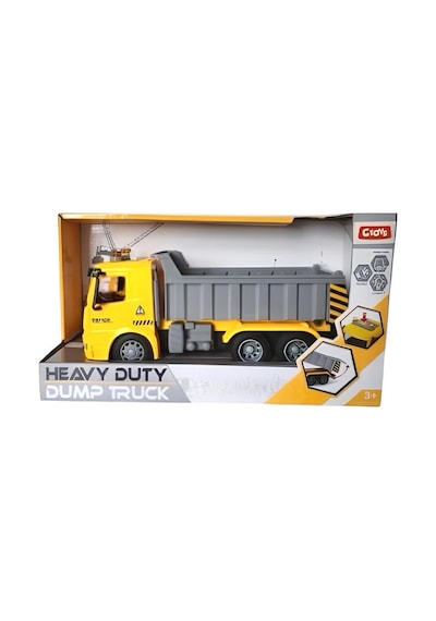 Sürtmeli Işıklı Ve Sesli Damperli Kamyon Py8911a