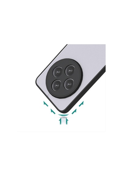Zore Xiaomi Redmi 14c 4g Uyumlu Kılıf Msra Hux Kapak-siyah Siyah