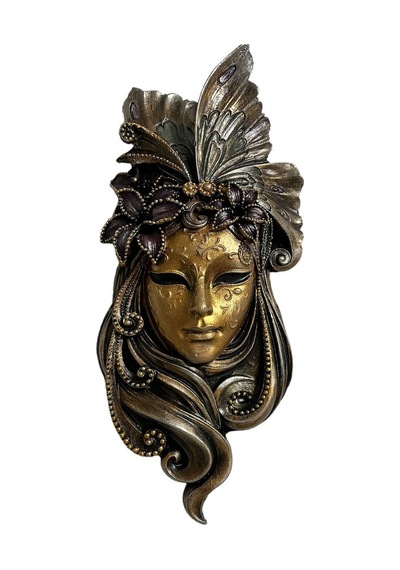 Kelebekli Kadın Duvar Mask 15x32cm