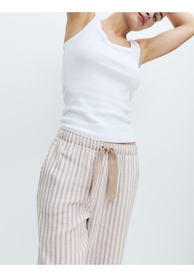 Marks & Spencer Müslin Pijama Altı T37001822P Çok Renkli