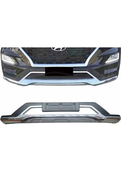 Hyundai Tucson Ön Tampon Koruması Kromlu Model Difüzör 2015-2018 Makyajsız Kasa